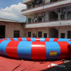 Outdoor large commercial PVC inflatable swimming pool