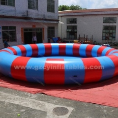 Outdoor large commercial PVC inflatable swimming pool