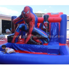 Spiderman Inflatable bouncer Backyard Kids bouncy castle inflatable Bounce House Slide with Pool