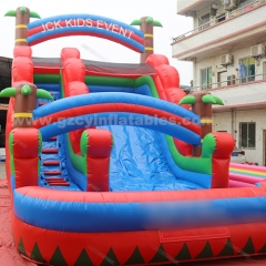 Commercial PVC inflatable slide inflatable bounce house jumping slide for kids