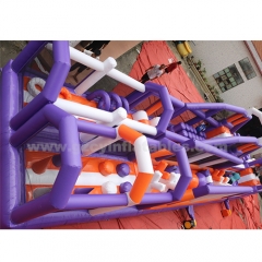 Commercial Inflatable Playground with Obstacle Course and Climbing Wall Slide Bouncer