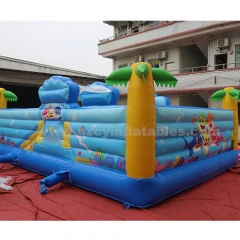 Commercial inflatable castle combination children's inflatable playground inflatable house