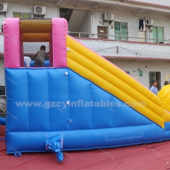 PVC Inflatable Slide Inflatable Water Slide with Pool