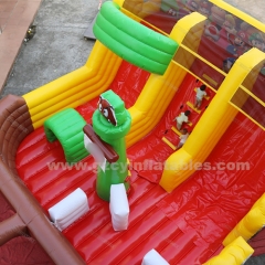 inflatable playground water slide with pool inflatable water slide for kids