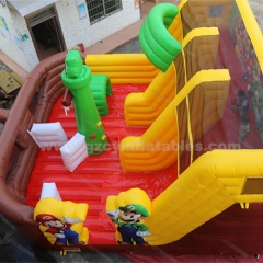 inflatable playground water slide with pool inflatable water slide for kids