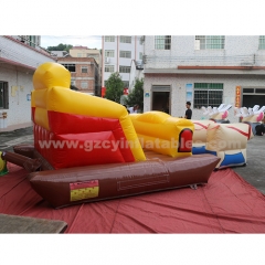 New Design Commercial Christmas Decoration Inflatable Fantasy Christmas Carriage
