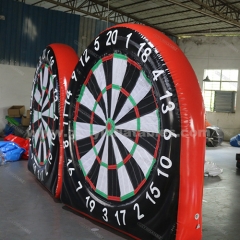 Inflatable Football Target Game PVC Air Tight Inflatable Football Darts Inflatable Soccer Dart Board