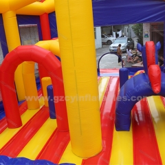 Commercial children's inflatable jumping castle inflatable obstacle course