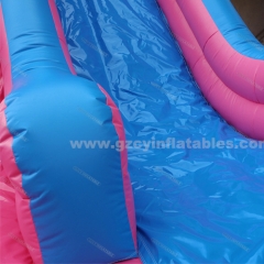 Commercial fun bouncing house children's inflatable castle slide inflatable dry slide