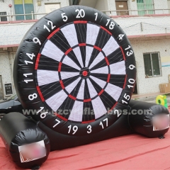Commercial dart board game inflatable football target inflatable dart board sports game