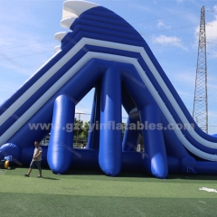 commercial Large inflatable water slide for adult, inflatable swimming pool water slide