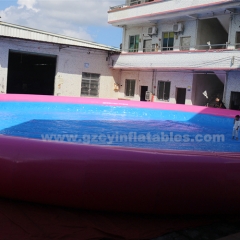Large PVC inflatable swimming pool