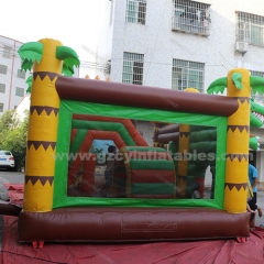 Commercial kids Inflatable Dino Park Inflatable House Jumping Castle Slide