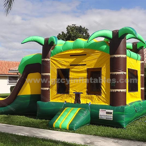 Party bouncy castle bounce house inflatable bounce slide with swimming pool