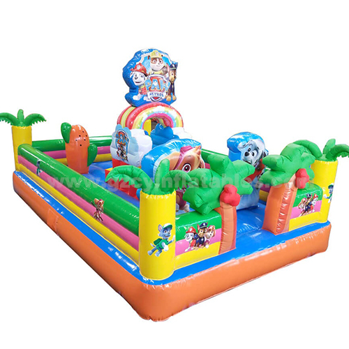 Cartoon Inflatable Amusement Park Inflatable Bounce Castle