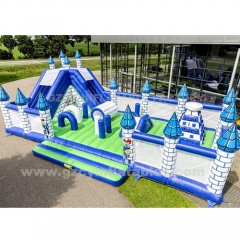 Inflatable amusement park, inflatable playground, commercial outdoor inflatable castle park