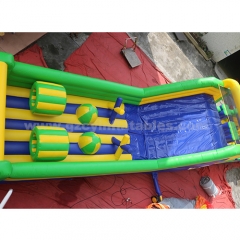 Commercial inflatable obstacle training jumping house inflatable castle combo