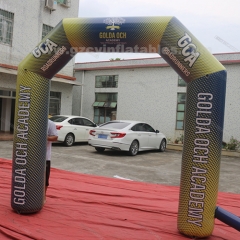 Inflatable golda och academy Arch Outdoor Advertising Inflatable Entrance Archway