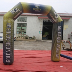 Inflatable golda och academy Arch Outdoor Advertising Inflatable Entrance Archway