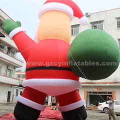 Commercial Outdoor Party Inflatable Christmas Inflatable Advertising Decoration Santa Claus