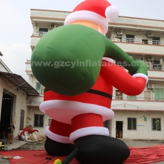 Commercial Outdoor Party Inflatable Christmas Inflatable Advertising Decoration Santa Claus
