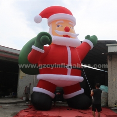Commercial Outdoor Party Inflatable Christmas Inflatable Advertising Decoration Santa Claus