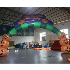 Halloween Inflatable Pumpkin Party Arch Inflatable Advertising