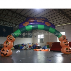 Halloween Inflatable Pumpkin Party Arch Inflatable Advertising