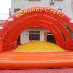 Sun theme inflatable bouncer castle bounce house
