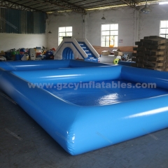 Blue Inflatable Swimming Pool For Kids