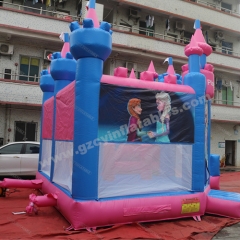 Frozen Party Bouncy Castle Slide Combo