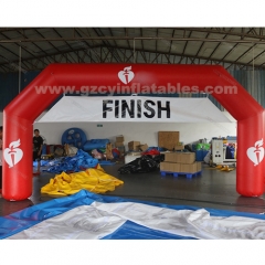 Inflatable start and finish line arch, inflatable sports arch