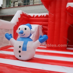 Candy Bounce Playground Inflatable Christmas Castle