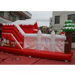 Candy Bounce Playground Inflatable Christmas Castle
