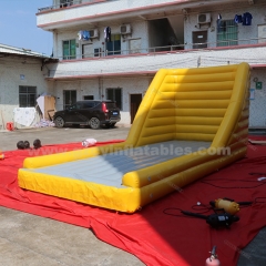 Commercial Yellow Inflatable Jumping Trampoline