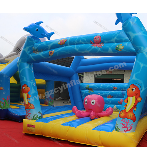 Inflatable Underwater World Bounce Castle
