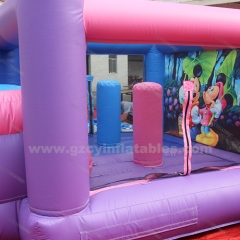 Mickey Inflatable Jumping Castle Inflatable Bounce House Slide Combo