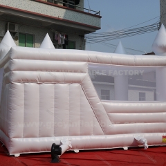 White Inflatable Wedding/Party Castle