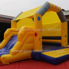 Inflatable bouncing trampoline castle for kids party