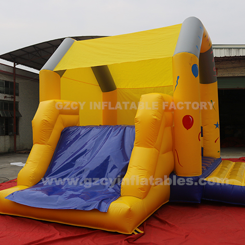 Inflatable bouncing trampoline castle for kids party