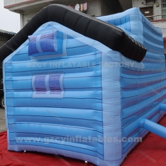 Commercial castle inflatable party tent