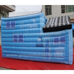 Commercial castle inflatable party tent