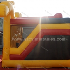 Mickey themed inflatable castle bounce house