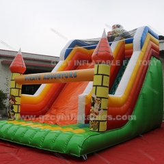 Kids Cartoon Inflatable Playground Bounce House Slide