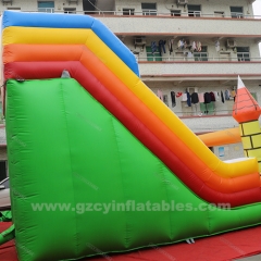 Kids Cartoon Inflatable Playground Bounce House Slide