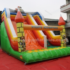 Kids Cartoon Inflatable Playground Bounce House Slide