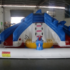 kids inflatable water park slide