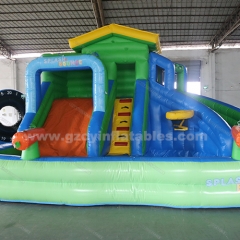 Inflatable Bouncy Slide Water Pool