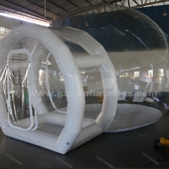 PVC inflatable bubble tent outdoor inflatable camping dome transparent tent
