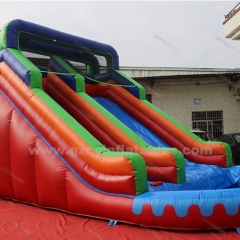 kids Party Backyard Inflatable Water Slide